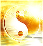 Traditonelle chinesische Akupunktur - Yin und Yang -